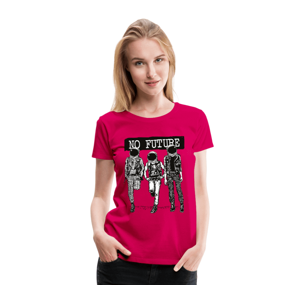 SPOD Women’s Premium T-Shirt dark pink / S No Future Astronaut Women’s Premium T-Shirt