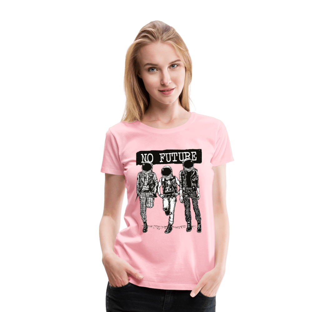 SPOD Women’s Premium T-Shirt pink / S No Future Astronaut Women’s Premium T-Shirt