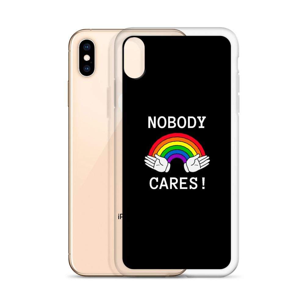 Nobody Cares iPhone Case