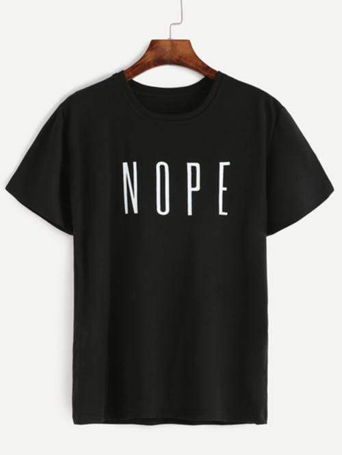 Celeste Top L Nope T-shirt