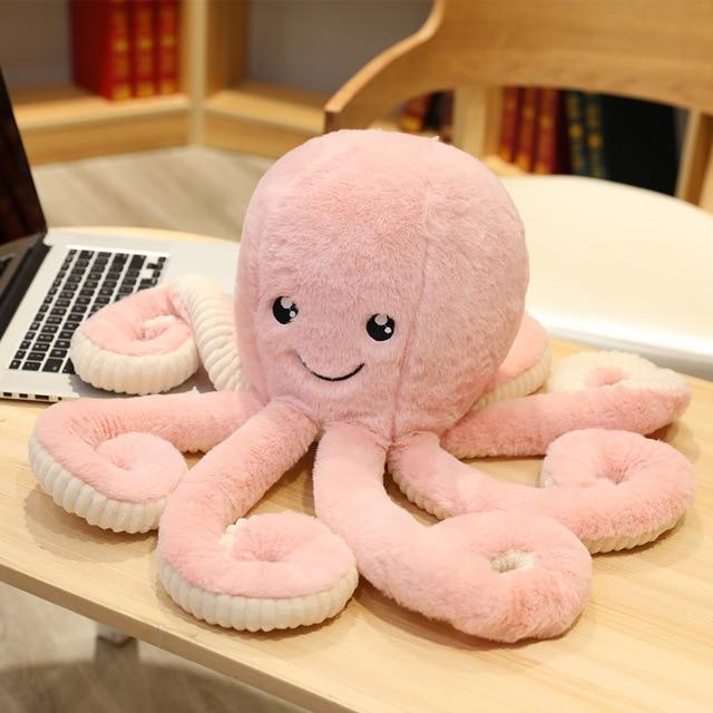 Kinky Cloth Stuffed Animal 60CM / Pink Octopus Stuffie