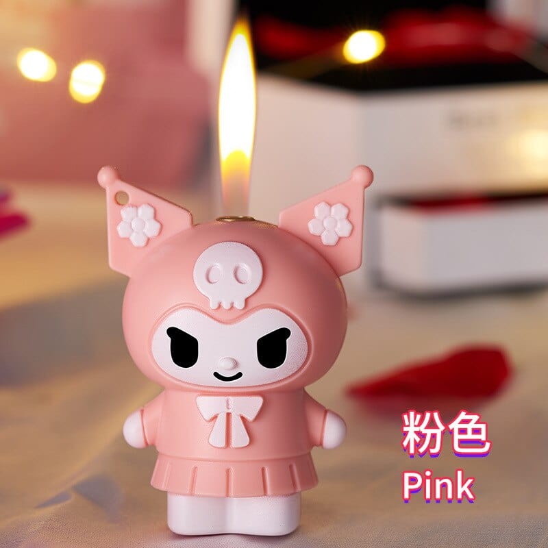 Kinky Cloth Pink3 Open Flame Kulomi Lighter