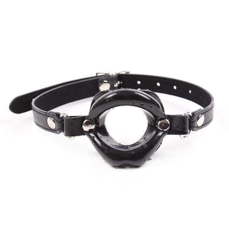 Kinky Cloth Necklace Open Mouth Collar
