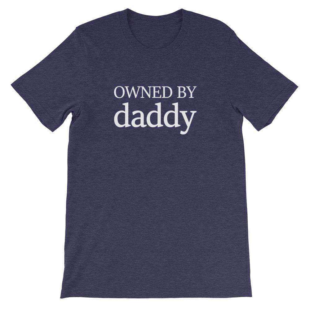 Kinky Cloth Heather Midnight Navy / XS Owned By Daddy T-Shirt