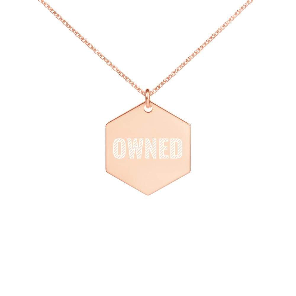 Kinky Cloth 18K Rose Gold coating Owned Necklace