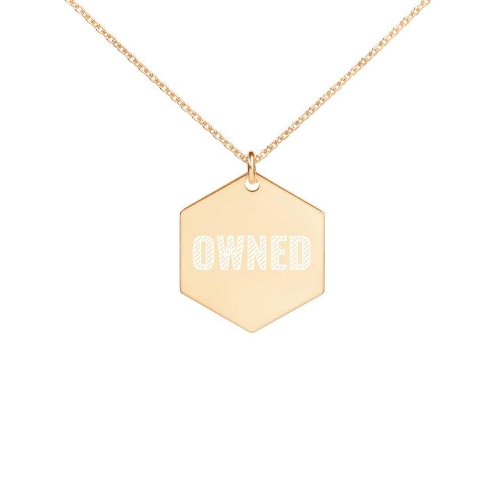 Kinky Cloth 24K Gold coating Owned Necklace