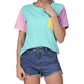 Kinky Cloth T-Shirt Pastel Tri Color T-shirt