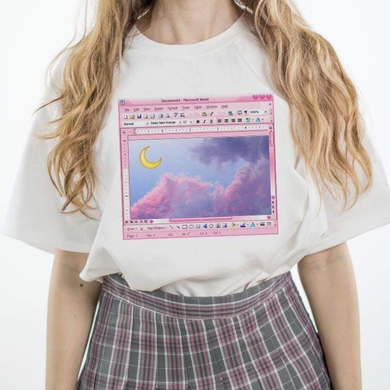 Kinky Cloth Pastel Windows T-shirt