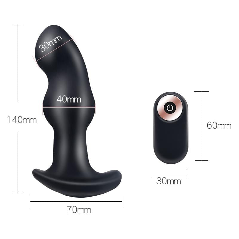 PEGASUSX™ Prostate Massager Plug with Wireless Remote
