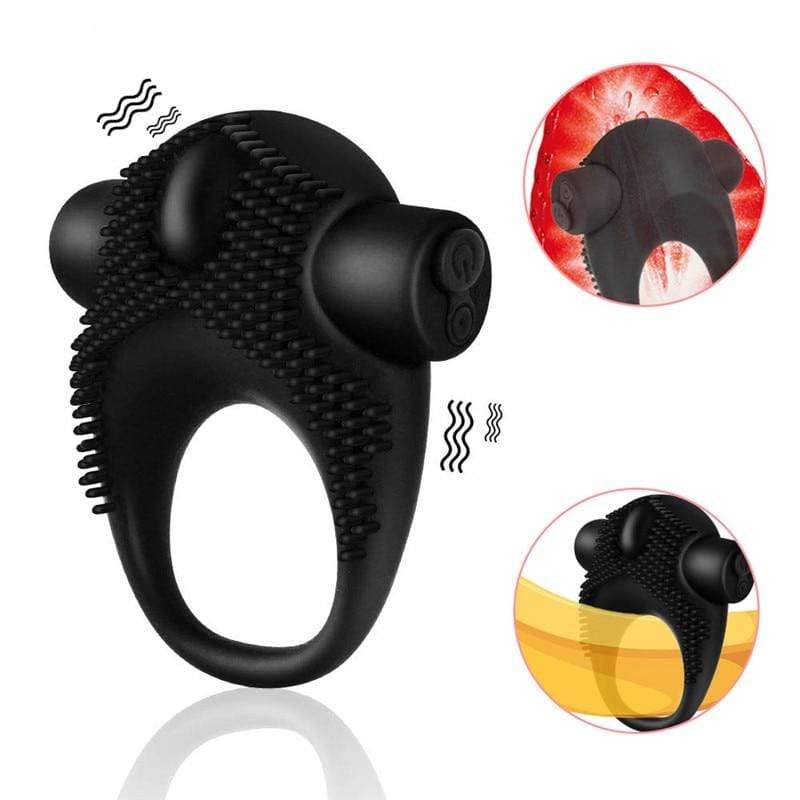 Kinky Cloth 200001522 Penis Ring Adjustable Frequency Vibrator