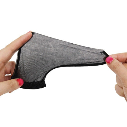Kinky Cloth black2 / China Penis Sheath Cover Up Thong