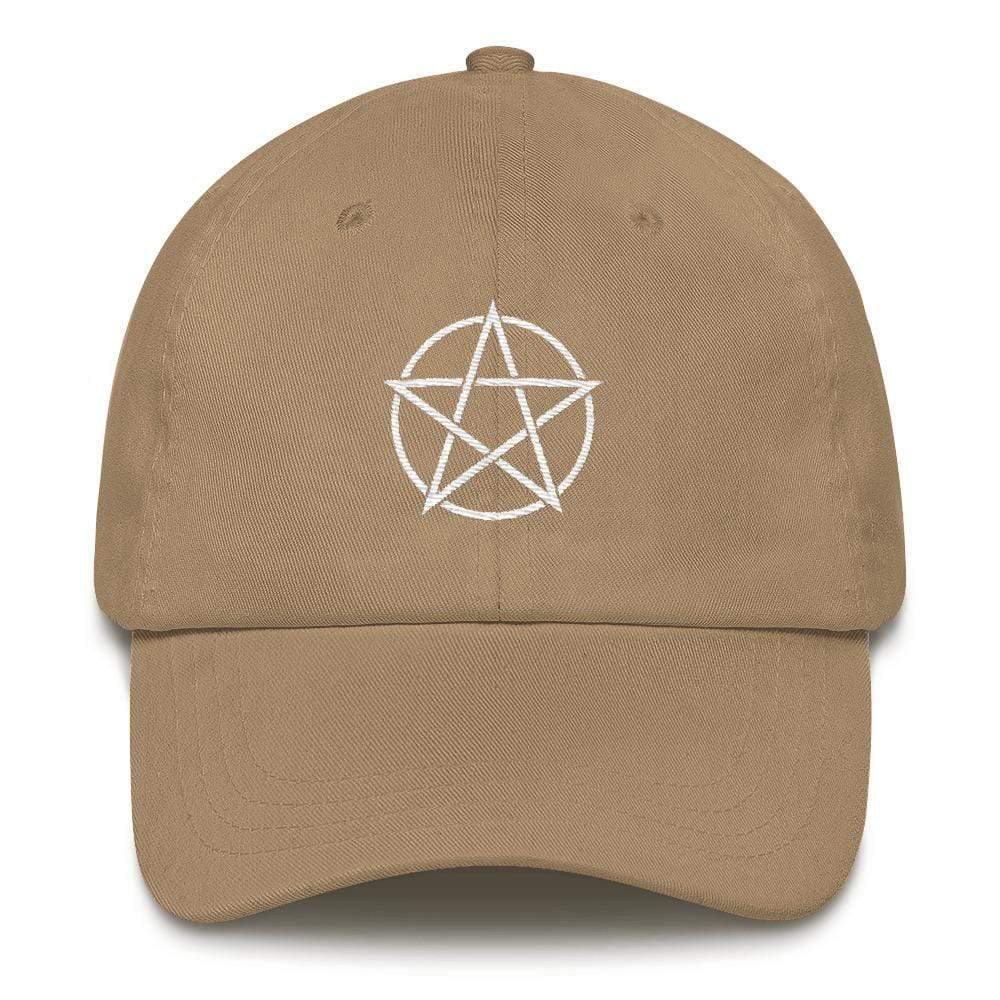 Kinky Cloth Hats Khaki Pentagram Hat