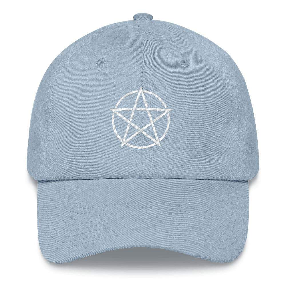 Kinky Cloth Hats Light Blue Pentagram Hat