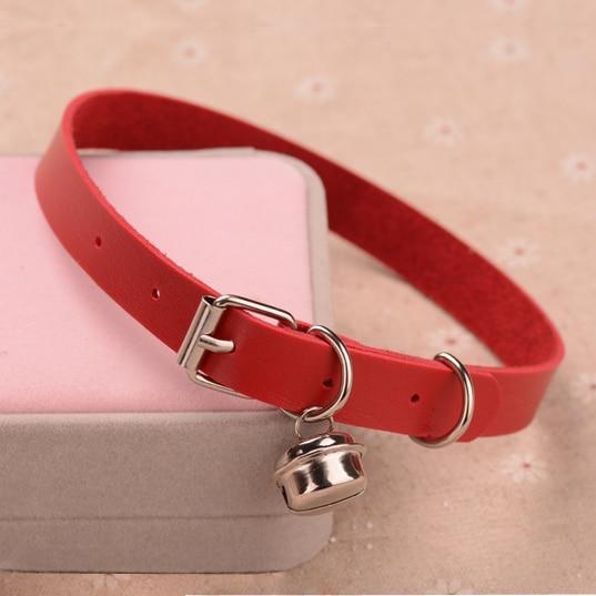 Kinky Cloth Necklace Petite Chat Kitty Bell Collar