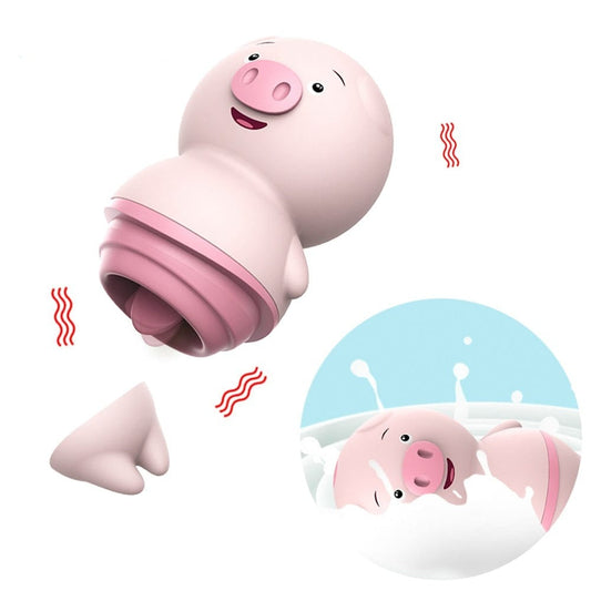 Kinky Cloth Pig Tongue Mini Vibrator