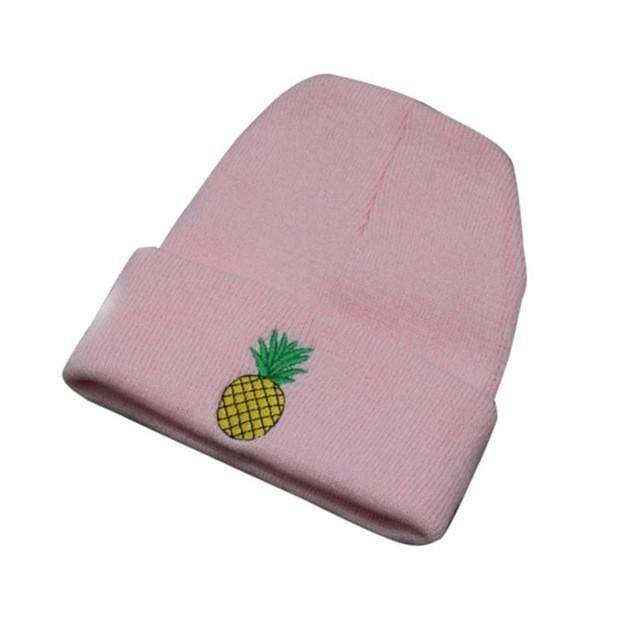 Kinky Cloth Pink Pineapple Beanie