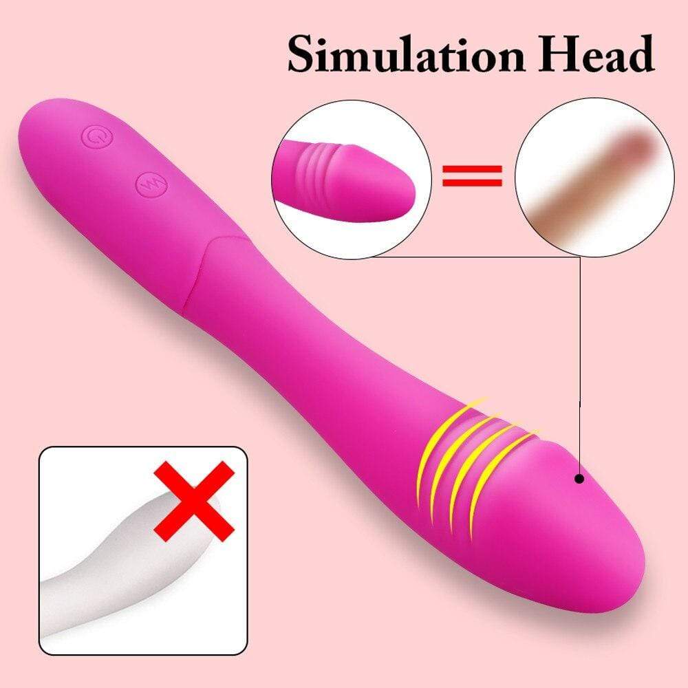 Pink Wand G Spot Vibrator Dildo