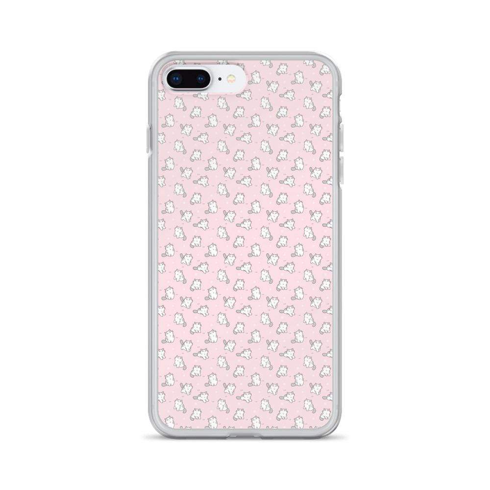 Kinky Cloth iPhone 7 Plus/8 Plus Pink Kitty iPhone Case