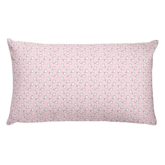 Kinky Cloth 20×12 Pink Kitty Premium Pillow