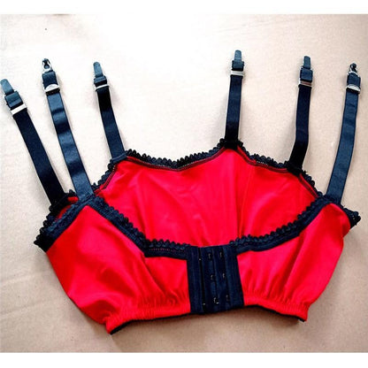 Kinky Cloth Pinup Suspender Garter Belt