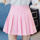 Kinky Cloth Skirt Fuchsia / L Plaid Pleated Skirt