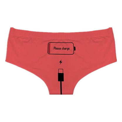 Kinky Cloth Red / XXL / 1PC Please Charge Panties