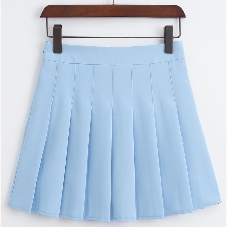Kinky Cloth Skirt Blue / L Pleated Skirt