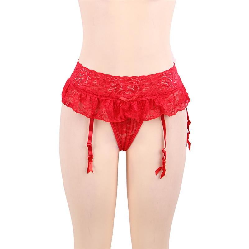 Kinky Cloth 200001886 Plus Size Stocking Suspender Garter Belt