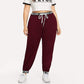 Celeste Women's Clothing 1XL Plus Size Stripe Streetwear Pants
