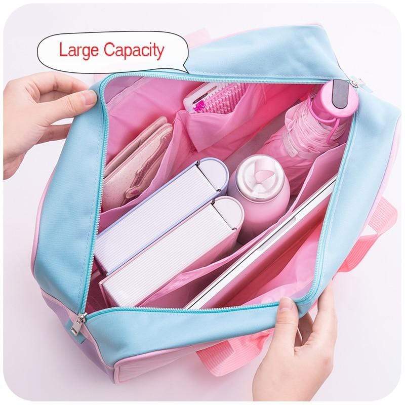 Kinky Cloth 100002856 Preppy Style Large Canvas Bag