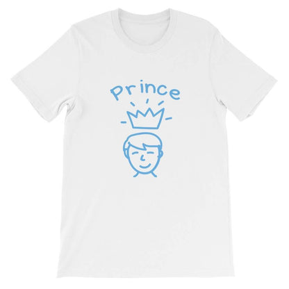 Kinky Cloth Top T-Shirt - S / Black/ Blue Font Prince T-Shirt
