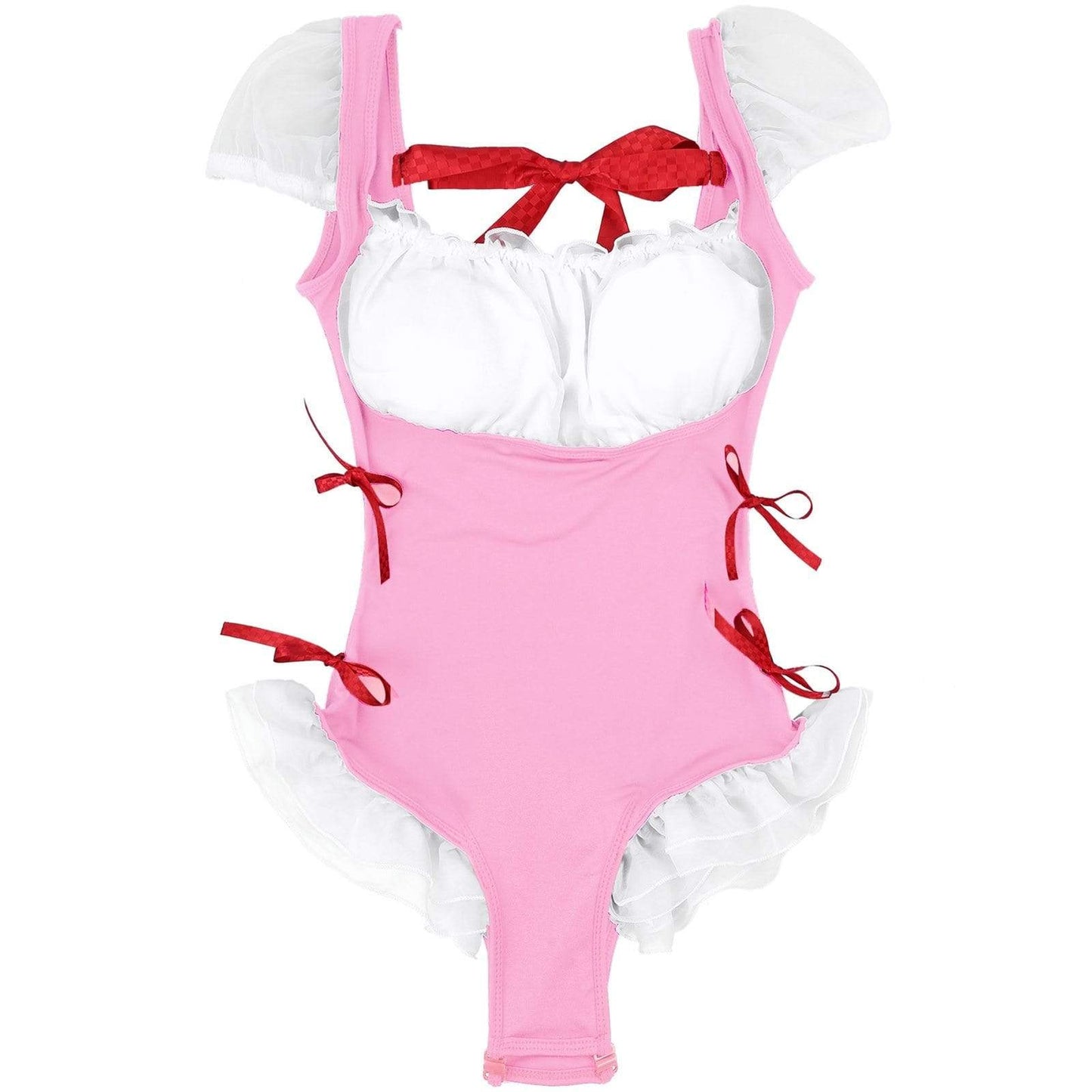 Kinky Cloth 200003986 Pink (without zipper) / One Size Princess Dress Up Maid Bodysuit