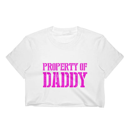 Property of Daddy Crop Top Stencil