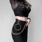 Kinky Cloth 200001886 Punk Belt with O Ring Chain