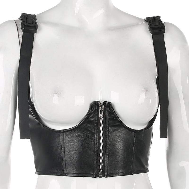 Pushup Breast Harness Top