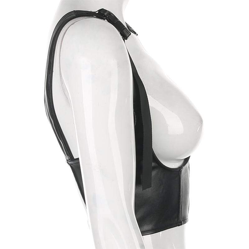 Pushup Breast Harness Top