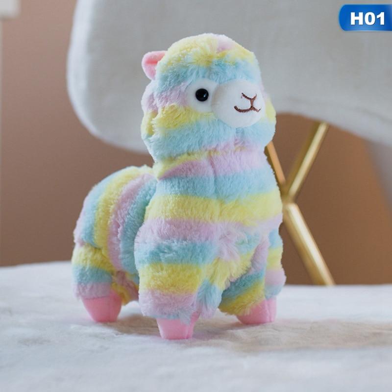 Rainbow Alpaca Stuffie