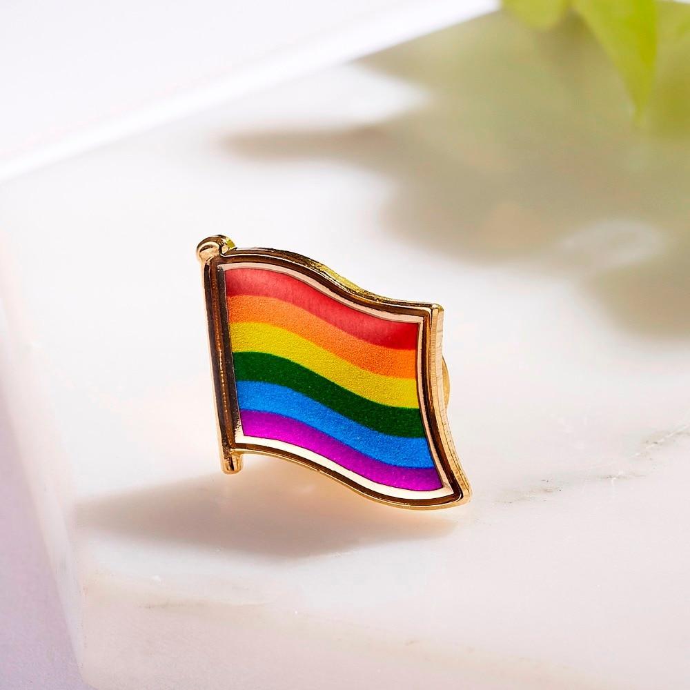 Kinky Cloth Rainbow Pride Enamel Pins