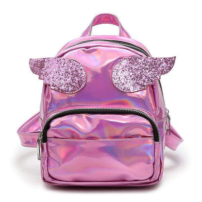 Spocket Bags & Wallets Pink Rave Angel Backpack Holgraphic
