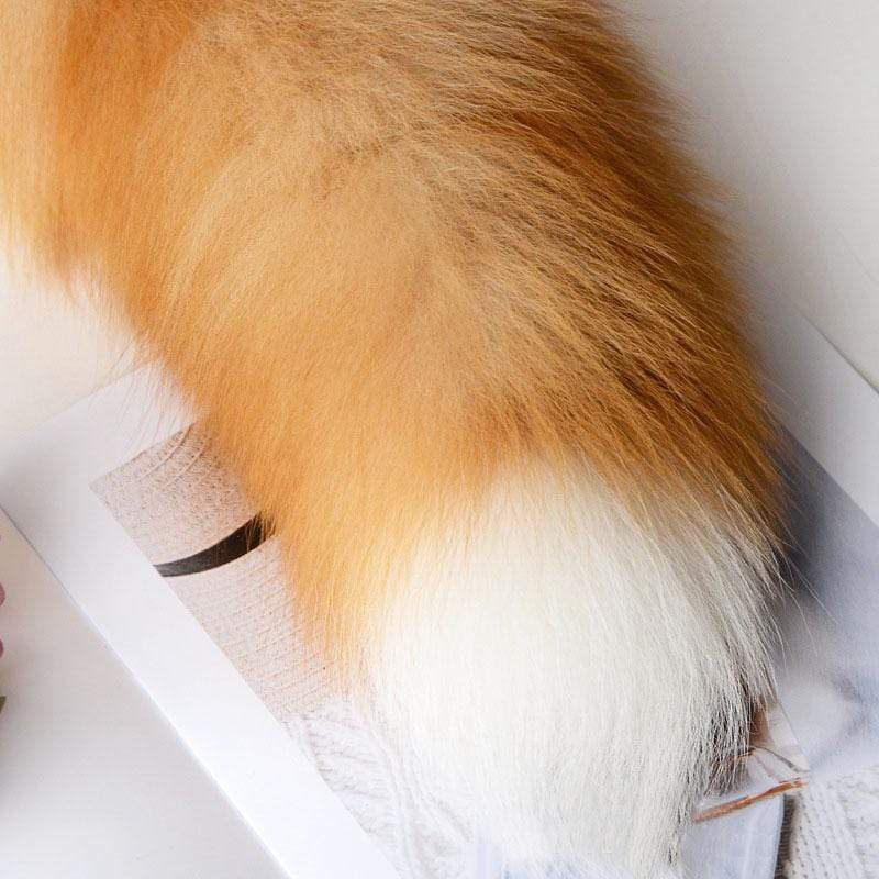 Kinky Cloth 201202902 Realistic Fox & Cat Tail Plugs