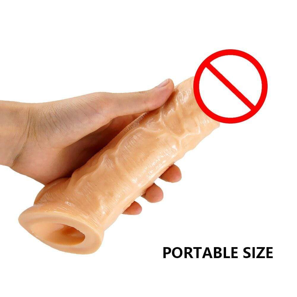 Realistic Silicone Penis Sleeve
