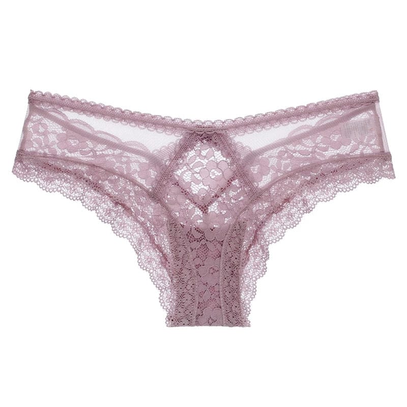 Kinky Cloth Lavender / M Ribbon Lace Lingerie