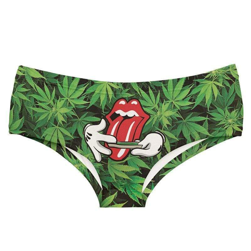 Roll Your Weed On It Booty Shorts