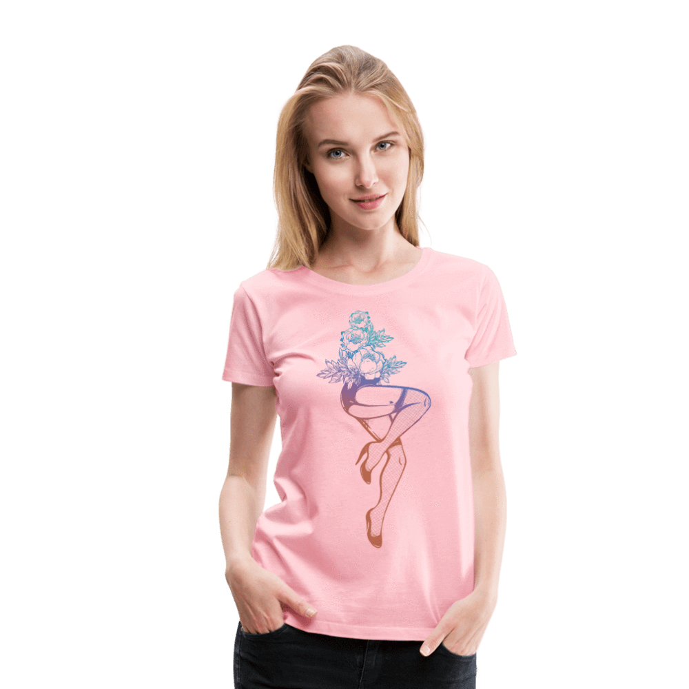 SPOD Women’s Premium T-Shirt pink / S Rose Bouquet Women’s Premium T-Shirt