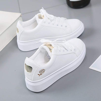 Kinky Cloth Gold / 35 Rose White Sneakers