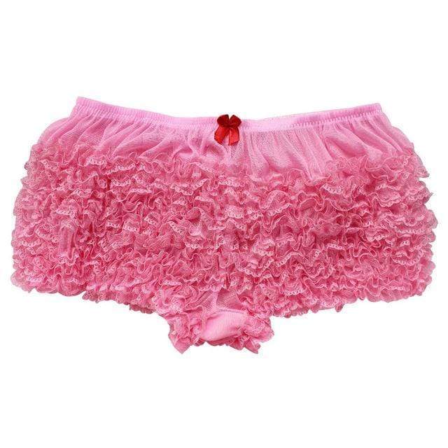 Kinky Cloth Panties Ruffled Bloomer Panties