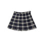 Kinky Cloth Skirt Beige / L School Girl Plaid Skirt