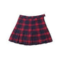 Kinky Cloth Skirt Red / L School Girl Plaid Skirt