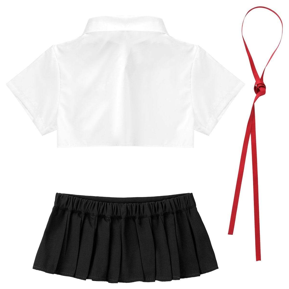 Kinky Cloth 200003986 School Girl Super Crop Top Uniform