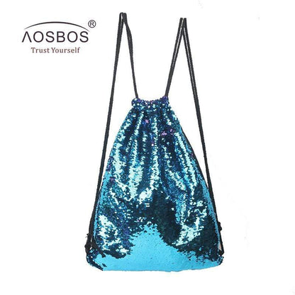 Spocket Bags & Wallets Blue pink Sequins Hologram Bag